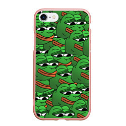 Чехол iPhone 7/8 матовый Pepe The Frog