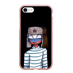 Чехол iPhone 7/8 матовый CountryHumans - Россия