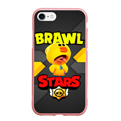 Чехол iPhone 7/8 матовый BRAWL STARS SALLY LEON, цвет: 3D-баблгам