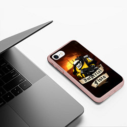 Чехол iPhone 7/8 матовый Imperial Fists W40000, цвет: 3D-светло-розовый — фото 2