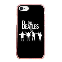 Чехол iPhone 7/8 матовый Beatles