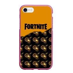 Чехол iPhone 7/8 матовый Fortnite 2 глава 2 часть, цвет: 3D-малиновый