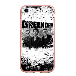 Чехол iPhone 7/8 матовый GreenDay, цвет: 3D-светло-розовый