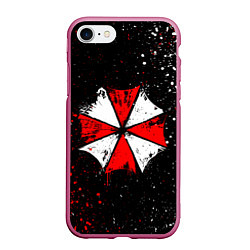 Чехол iPhone 7/8 матовый RESIDENT EVIL UMBRELLA