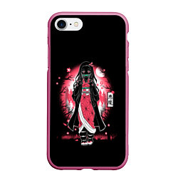 Чехол iPhone 7/8 матовый KIMETSU NO YAIBA