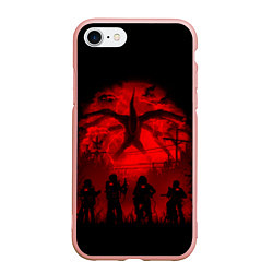 Чехол iPhone 7/8 матовый STRANGER THINGS