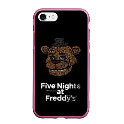 Чехол iPhone 7/8 матовый FIVE NIGHTS AT FREDDYS