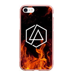 Чехол iPhone 7/8 матовый LINKIN PARK