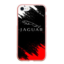 Чехол iPhone 7/8 матовый Jaguar