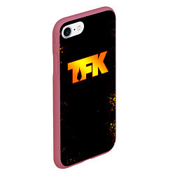 Чехол iPhone 7/8 матовый Thousand Foot Krutch, цвет: 3D-малиновый — фото 2