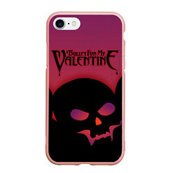 Чехол iPhone 7/8 матовый Bullet For My Valentine, цвет: 3D-светло-розовый