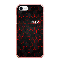 Чехол iPhone 7/8 матовый MASS EFFECT N7