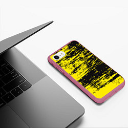 Чехол iPhone 7/8 матовый Liverpool F C, цвет: 3D-малиновый — фото 2
