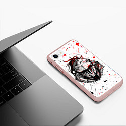 Чехол iPhone 7/8 матовый УБИЙЦА ГОБЛИНОВ, цвет: 3D-светло-розовый — фото 2