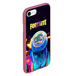 Чехол iPhone 7/8 матовый Astro Jack Fortnite, цвет: 3D-малиновый — фото 2