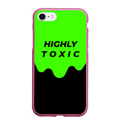 Чехол iPhone 7/8 матовый HIGHLY toxic 0 2