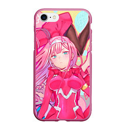 Чехол iPhone 7/8 матовый DARLING IN THE FRANXX