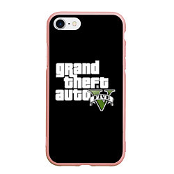 Чехол iPhone 7/8 матовый GTA 5