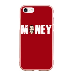 Чехол iPhone 7/8 матовый Money, цвет: 3D-светло-розовый