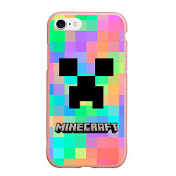 Чехол iPhone 7/8 матовый Minecraft