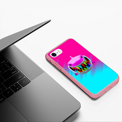Чехол iPhone 7/8 матовый 6IX9INE 69, цвет: 3D-баблгам — фото 2