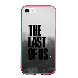 Чехол iPhone 7/8 матовый THE LAST OF US 2, цвет: 3D-малиновый