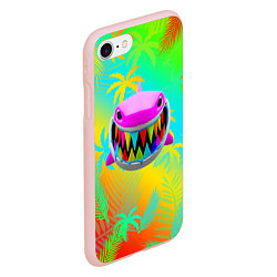 Чехол iPhone 7/8 матовый 6IX9INE 69 SHARK, цвет: 3D-светло-розовый — фото 2