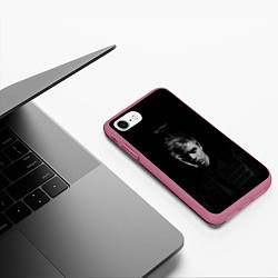 Чехол iPhone 7/8 матовый PHARAOH ПРАВИЛО, цвет: 3D-малиновый — фото 2