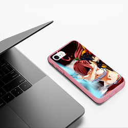 Чехол iPhone 7/8 матовый FAIRY TAIL ХВОСТ ФЕИ, цвет: 3D-баблгам — фото 2