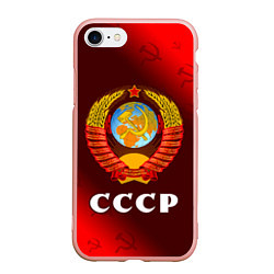 Чехол iPhone 7/8 матовый СССР USSR