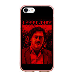 Чехол iPhone 7/8 матовый I feel Like Escobar
