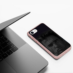 Чехол iPhone 7/8 матовый As We Can Billy grey, цвет: 3D-светло-розовый — фото 2