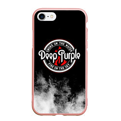 Чехол iPhone 7/8 матовый Deep Purple, цвет: 3D-светло-розовый