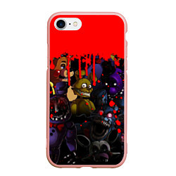 Чехол iPhone 7/8 матовый Five Nights At Freddys