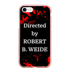 Чехол iPhone 7/8 матовый Directed by ROBERT B WEIDE, цвет: 3D-светло-розовый