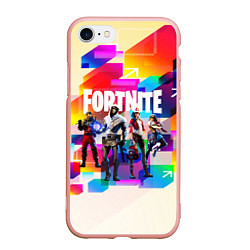 Чехол iPhone 7/8 матовый FORTNITE