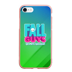 Чехол iPhone 7/8 матовый FALL GUYS