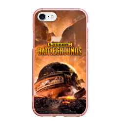Чехол iPhone 7/8 матовый PlayerUnknowns Battlegrounds