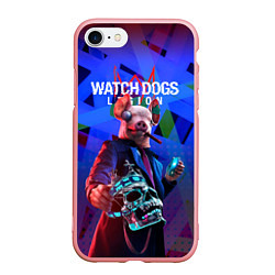 Чехол iPhone 7/8 матовый Watch Dogs: Legion, цвет: 3D-баблгам