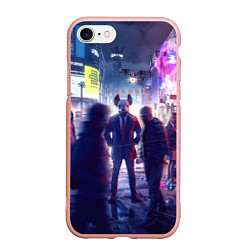 Чехол iPhone 7/8 матовый Маска Watch dogs Z