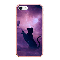 Чехол iPhone 7/8 матовый Star Cat