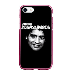 Чехол iPhone 7/8 матовый Диего Марадона