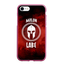 Чехол iPhone 7/8 матовый Molon Labe