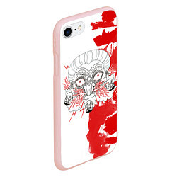 Чехол iPhone 7/8 матовый Ведьма Юбаба, цвет: 3D-светло-розовый — фото 2