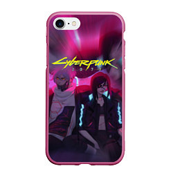 Чехол iPhone 7/8 матовый CYBERPUNK 2077 Z