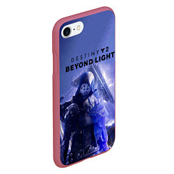 Чехол iPhone 7/8 матовый Destiny 2 : Beyond Light, цвет: 3D-малиновый — фото 2