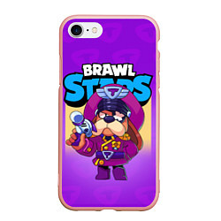 Чехол iPhone 7/8 матовый Генерал Гавс - Brawl Stars