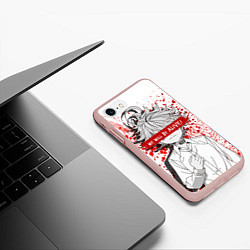 Чехол iPhone 7/8 матовый Обещанный Неверленд, цвет: 3D-светло-розовый — фото 2