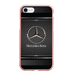 Чехол iPhone 7/8 матовый MERCEDES BENZ МЕРСЕДЕС БЕНЗ