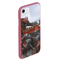 Чехол iPhone 7/8 матовый Valheim Вальхейм, цвет: 3D-малиновый — фото 2